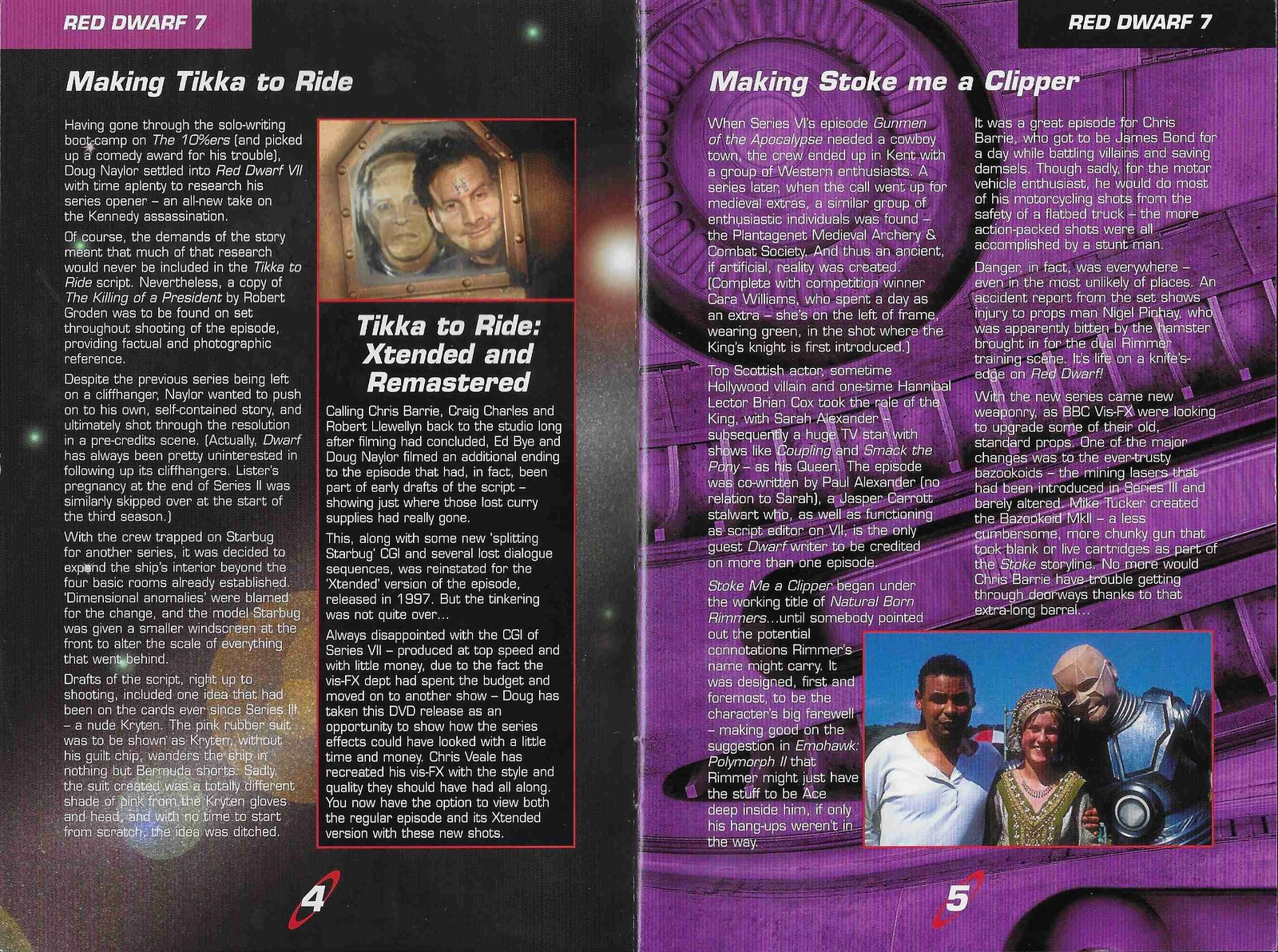 Inserts from BBCDVD 1692